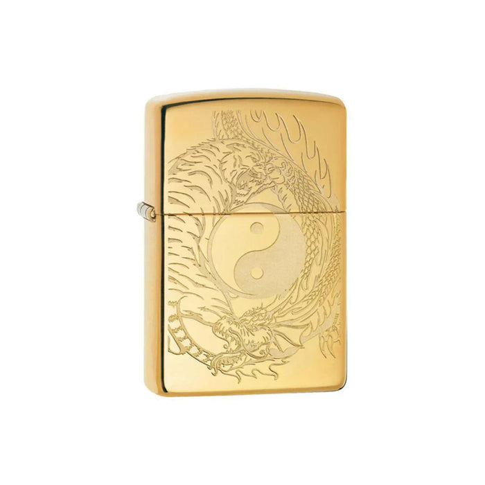 Zippo Lighter - Tiger Dragon Design