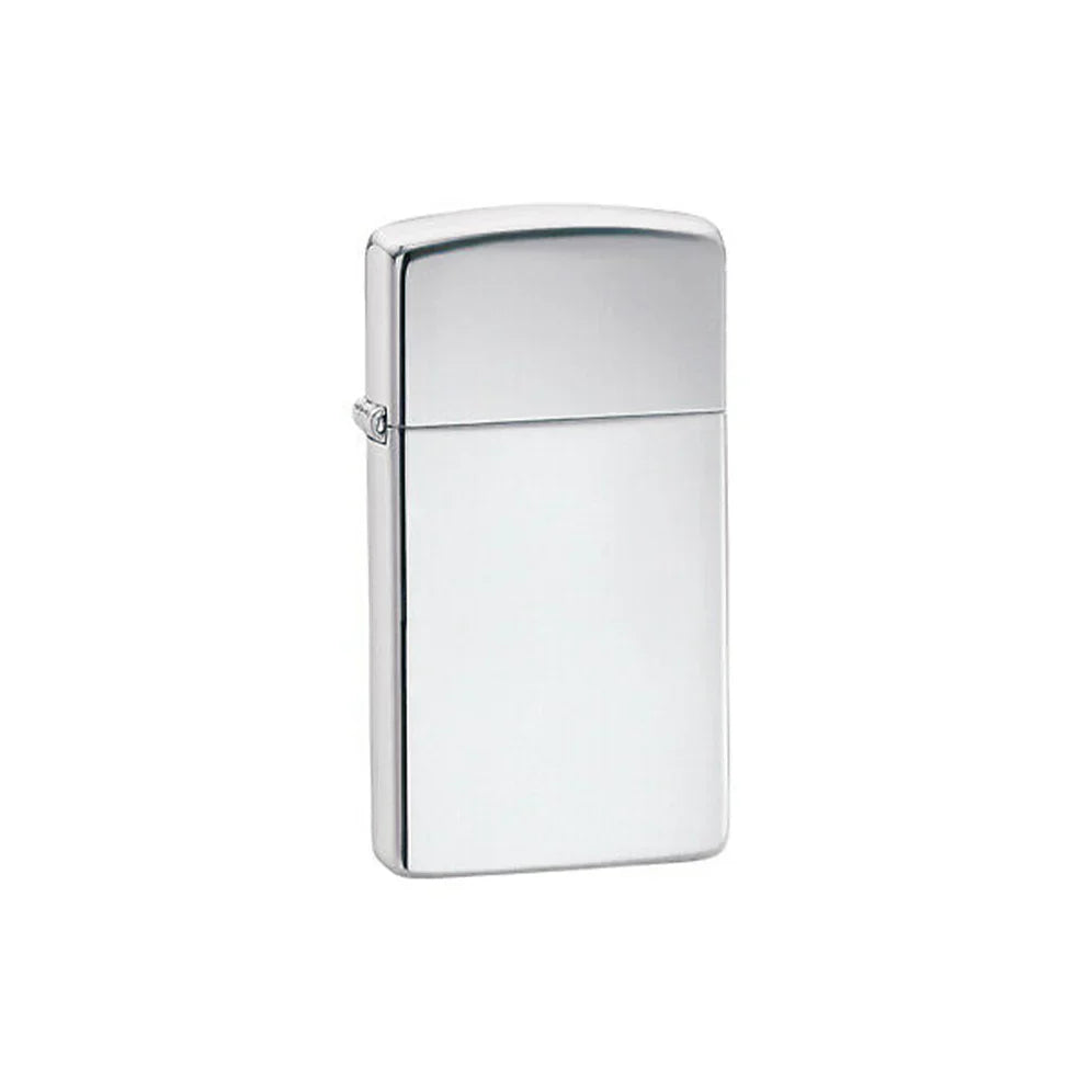 Zippo Lighter - Slim High Polish Chrome